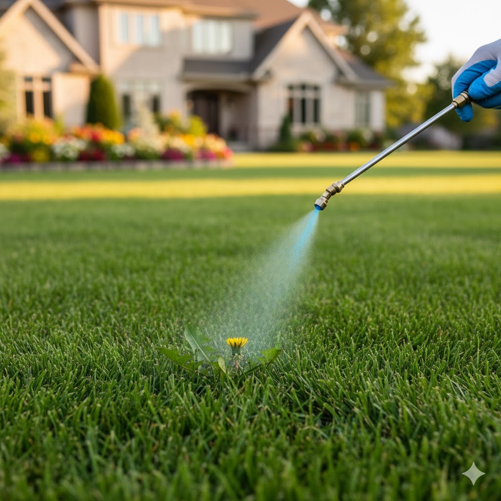 service-1 weed control services for a healthy, beautiful yard